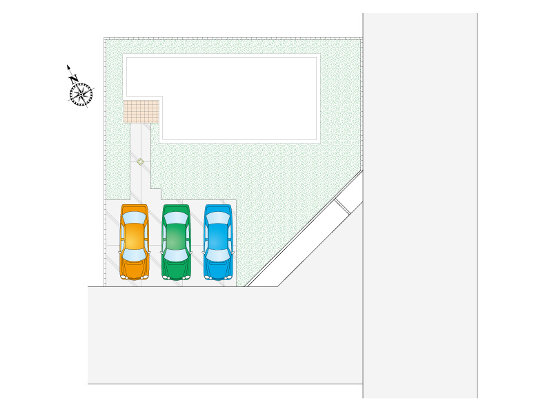 【区画図】小山市中久喜3号棟(全31区画)■ファイブイズホーム■