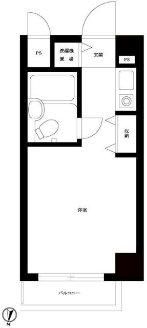 ヒルズ駒場東大前の間取り