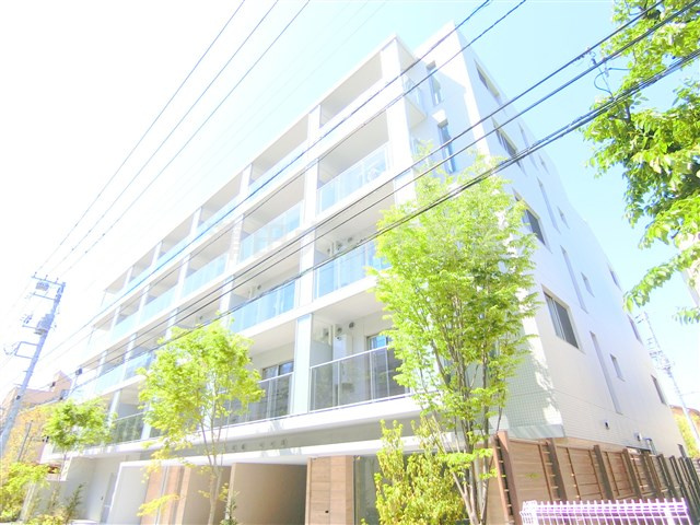 ラティエラ大森西の外観|2021年3月築　RC鉄筋コンクリート造地上5階建て総戸数49戸インターネット無料
東京都大田区大森西2丁目　京浜急行本線大森町駅徒歩13分、平和島駅徒歩14分
