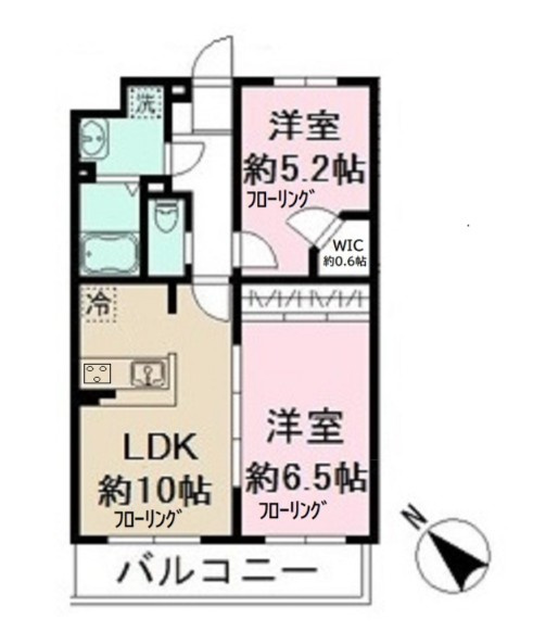 【仲介手数料：50％OFF】対象物件！の間取り