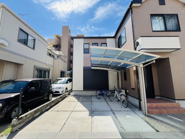 戸建　東尻池町6丁目の外観|AIにより動産物は消しております。
