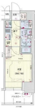 【間取り】 | プレサンス梅田北ディア
