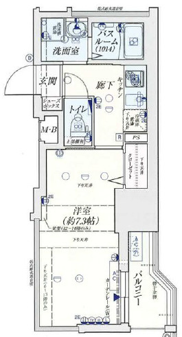 【間取り】 | レジデンス心斎橋