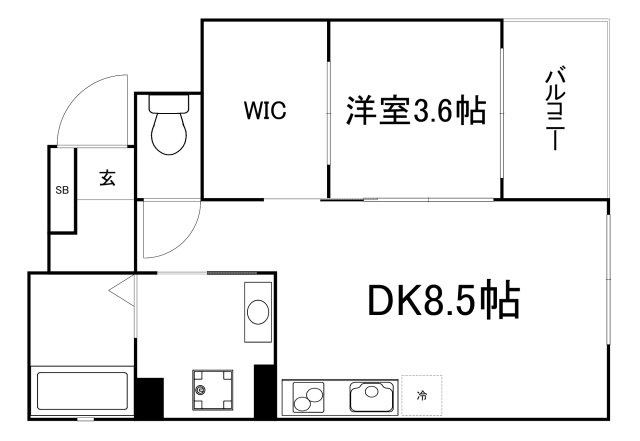 【間取り】 | アリス・マナーガーデン谷町