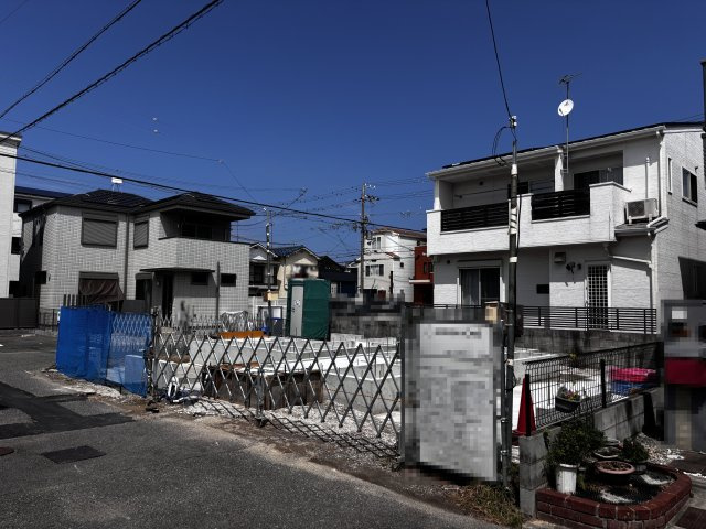 明石市東藤江2丁目新築戸建２号棟の前面道路含む現地写真|2026年9月12日撮影