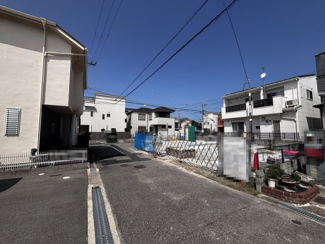 明石市東藤江2丁目新築戸建２号棟の前面道路含む現地写真|2026年9月12日撮影