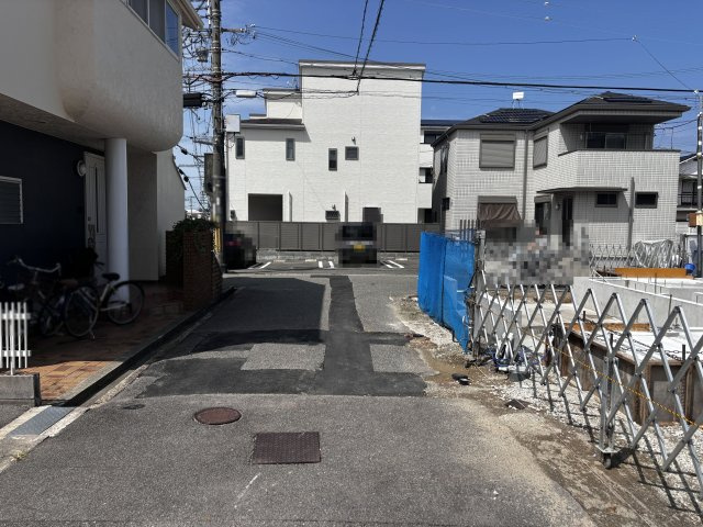 明石市東藤江2丁目新築戸建２号棟の前面道路含む現地写真|2026年9月12日撮影