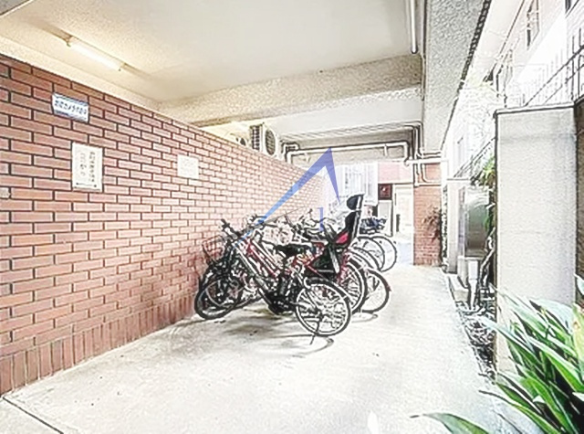 六本木サニーハイツのその他共用部分|駐輪スペースです。