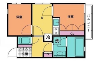 【間取り】 | コート矢口 | 間取りです。