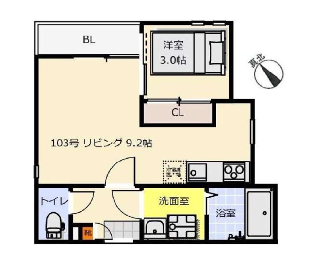 【間取り】 | GRANDTIC　KRS