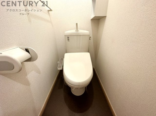 ウォシュレット付きのトイレです！