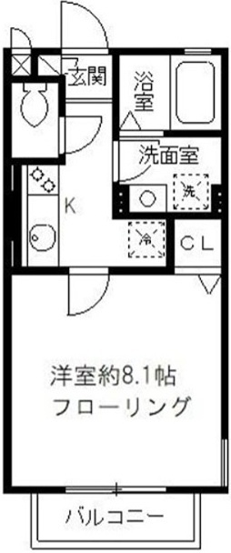 プレシャス　ジュノーの間取り|間取りです。