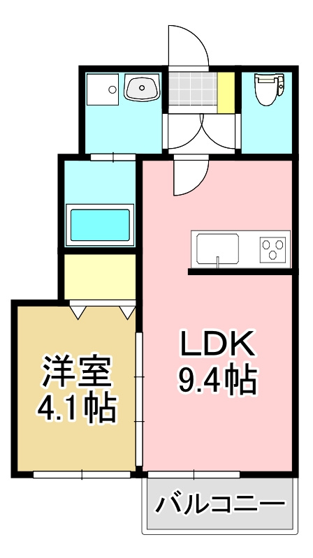 カルム旭台の間取り