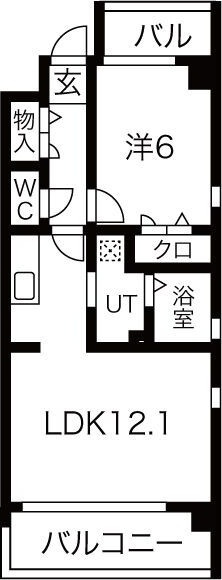 ヴェール香流通りの間取り