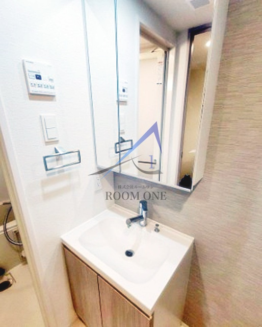AZESTお花茶屋Vの洗面所|洗面台です。