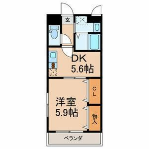 シャリテ　花澤の間取り