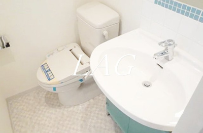 【トイレ】 | ステージファースト三軒茶屋アジールコート | トイレです。