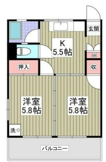【間取り】 | フタバハイツ | 間取りです。