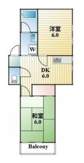 【間取り】 | 赤羽パナハイツ | 間取りです。