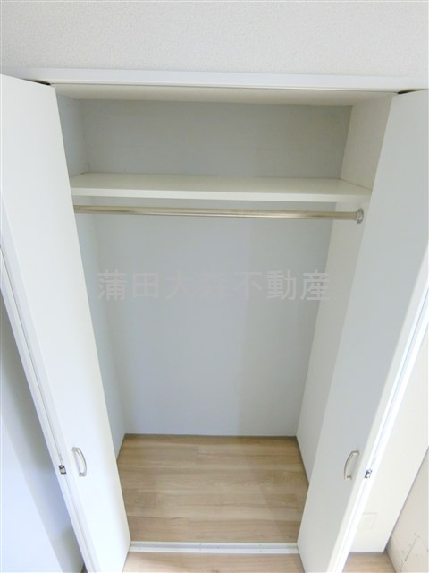 トレスコート大森山王の収納|収納　クローゼット