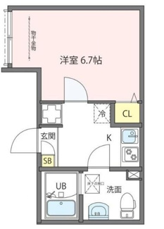 【間取り】 | ＡＮＮＥＸ三河島 | 間取りです。