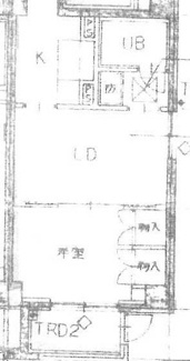 【間取り】 | ＪＬＢグランエクリュ後楽園 | 間取りです。
