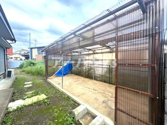 青梅市長淵７丁目貸家の庭