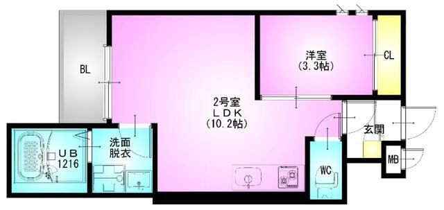 ＲＥＧＡＬＥＳＴ　南鳩ヶ谷の間取り