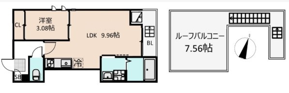 ＧＲＡＮＤＴＩＣ　ＰＲＩＭＥ　狭山の間取り