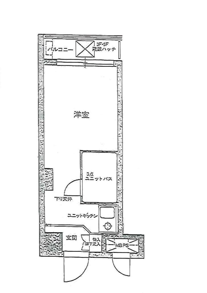 ライオンズマンション西新宿第８の間取り
