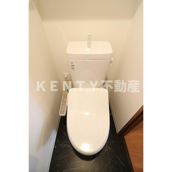 【トイレ】 | コンフォリア不動前 | 落ち着いた色調のトイレです