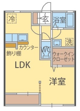 特典：仲介手数料が50％OFFです‼の間取り