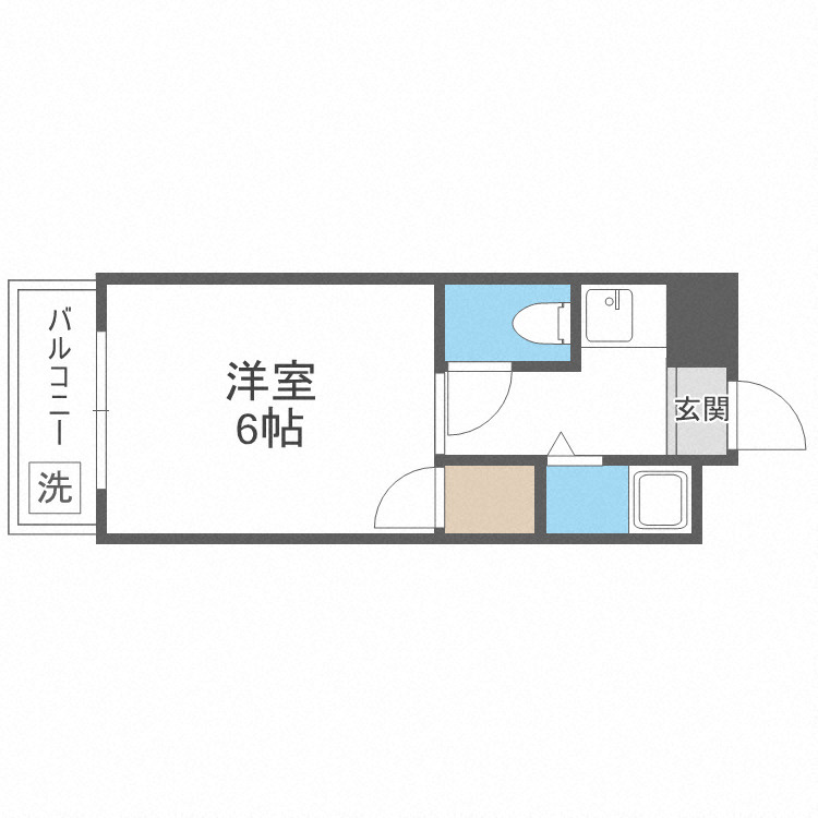 アテイン朱雀の間取り