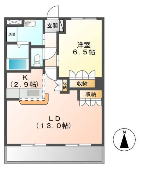 グランソフィア高坂の間取り