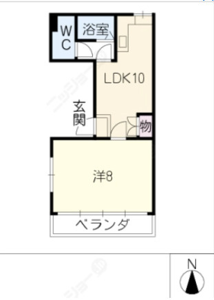 伊沢ビルの間取り