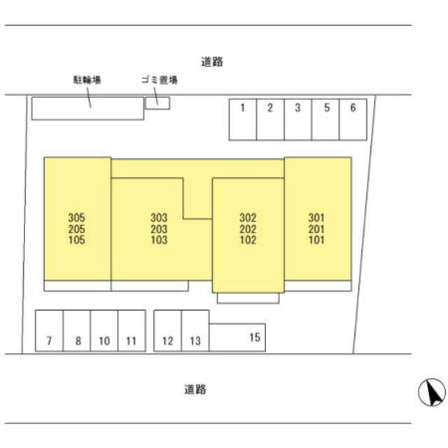 クレストステージ東大宮のその他|現地配置図。