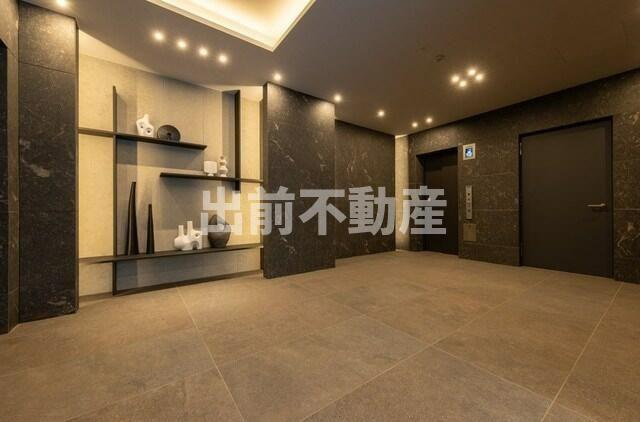 板橋区常盤台２丁目の賃貸マンションのロビー