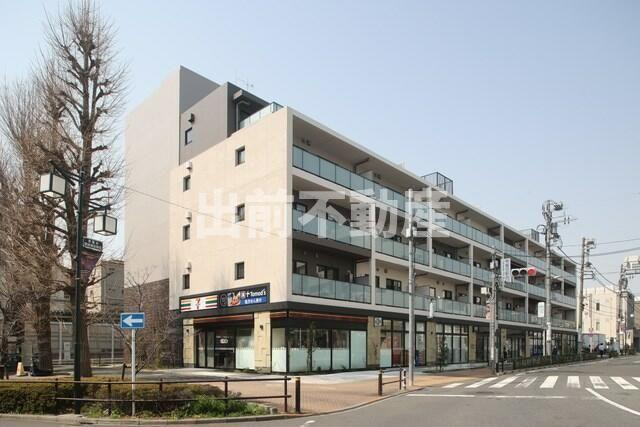 板橋区常盤台２丁目の賃貸マンションの外観