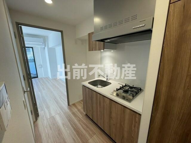 板橋区常盤台２丁目の賃貸マンションのキッチン
