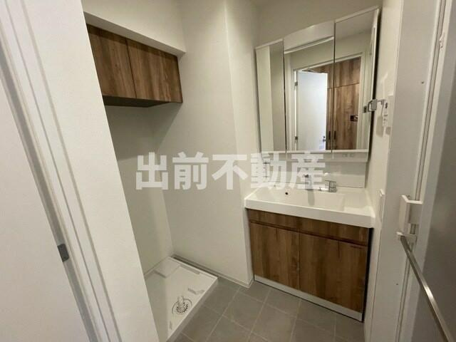 板橋区常盤台２丁目の賃貸マンションの洗面所