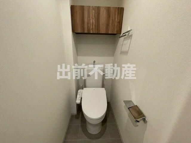 板橋区常盤台２丁目の賃貸マンションのトイレ