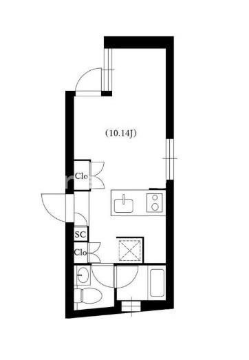 【間取り】 | FARE西新宿Ｖ