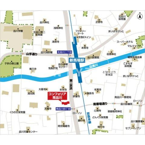 【地図】 | ＢＰＲレジデンス南品川