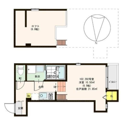 【間取り】 | St.グランディール