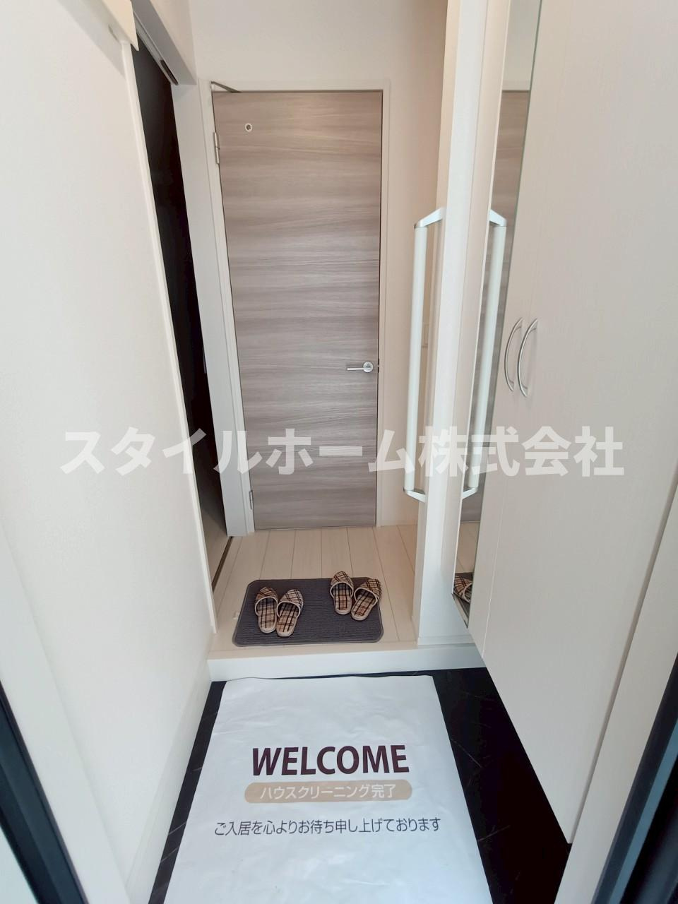 椿の玄関