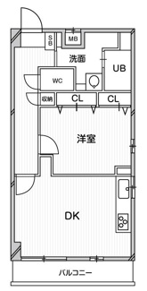 【間取り】 | ガーデンテラス南麻布 | 間取りです。