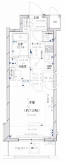 【間取り】 | パレステュディオ虎ノ門 | 間取りです。
