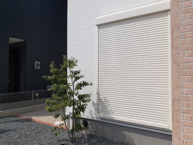 熊本市南区野口１丁目の新築一戸建の設備|シャッター