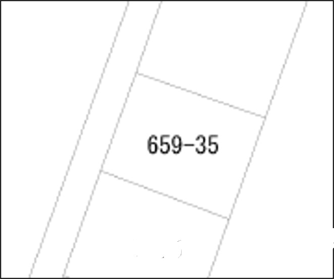 小山市大字乙女の区画図