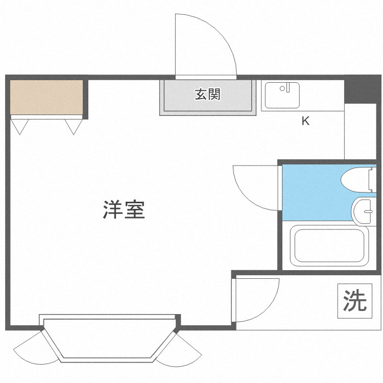 シティ塚本の間取り
